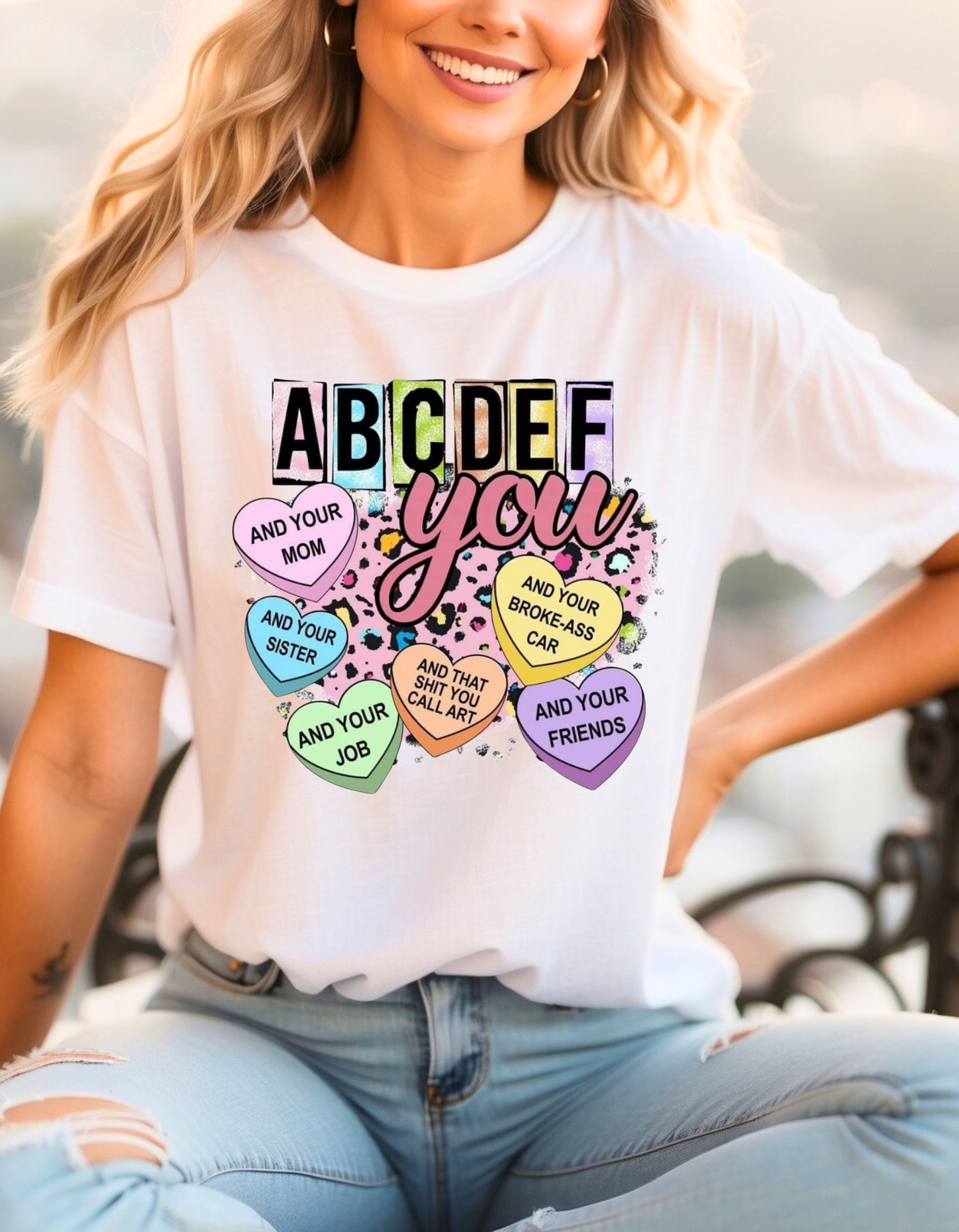ABCDEF You, everyone but your dog