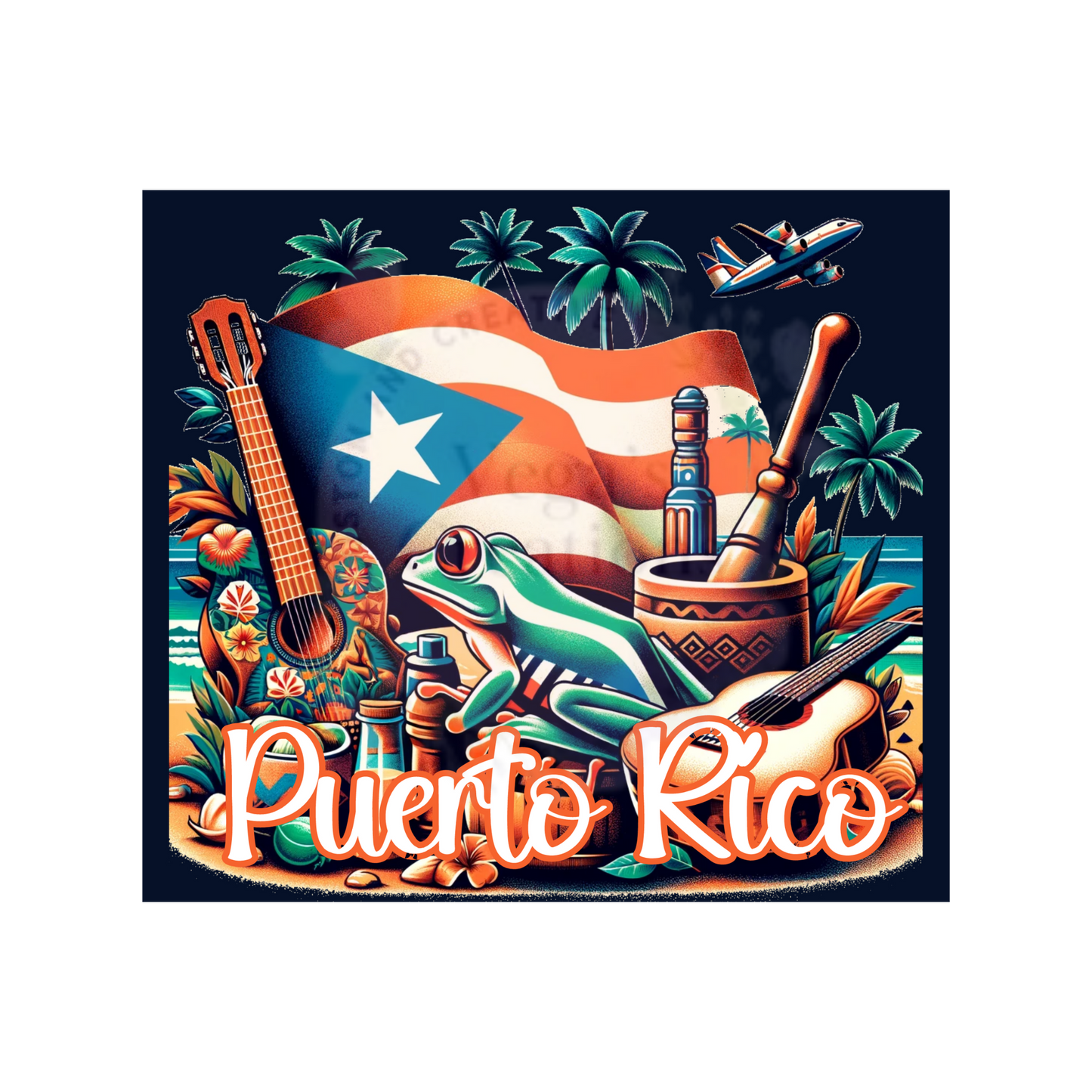 Puerto Rico Tumbler