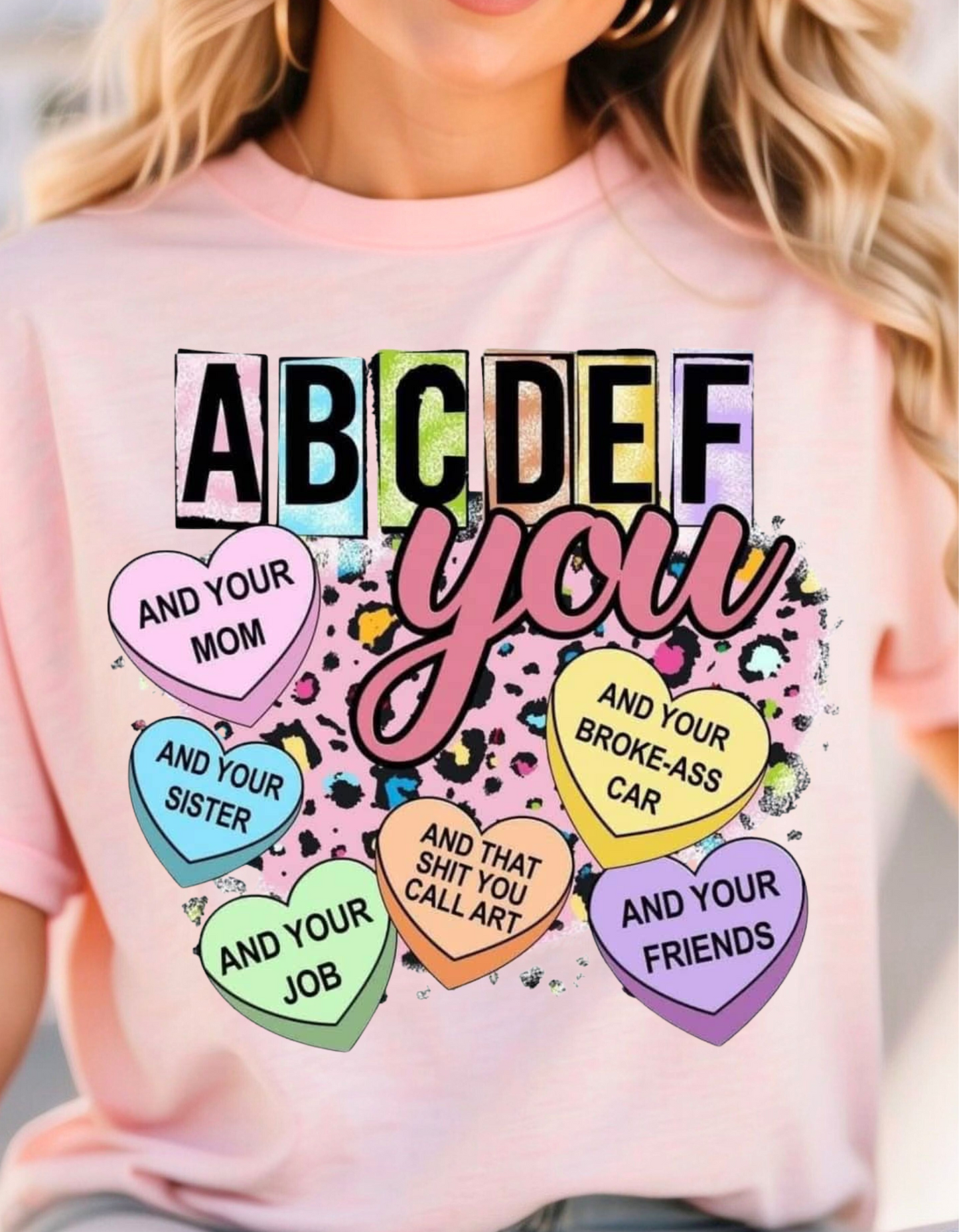 ABCDEF You, everyone but your dog