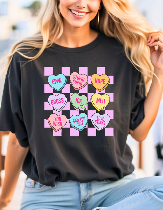 Anti Love Conversation Hearts