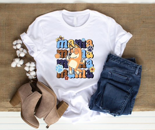 Bluey MaMa Tshirt