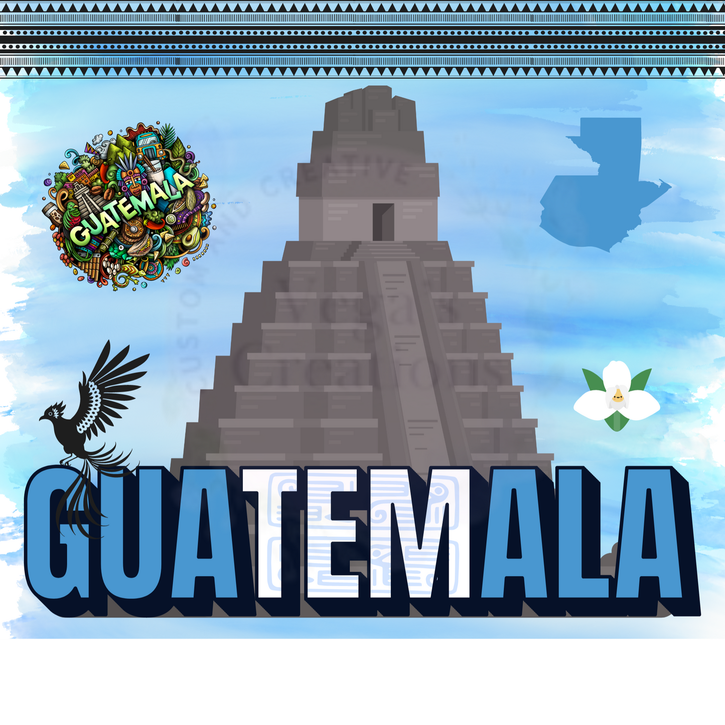 Guatemala Tumbler Style 1