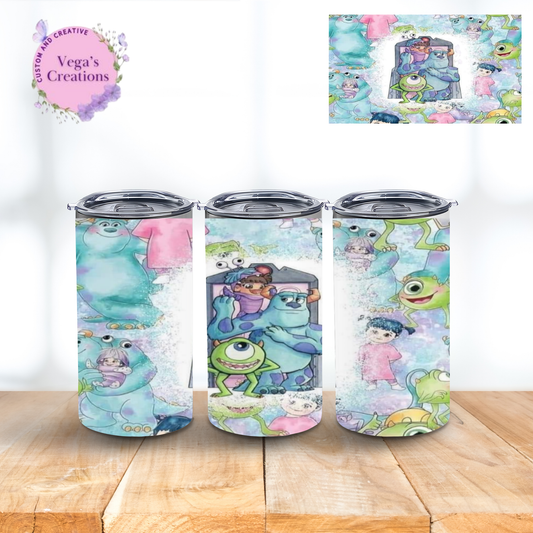 Monsters Inc Watercolor Kids Tumbler