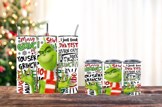 My Mini and Me Grinch Tumblers